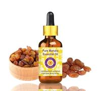 Deve Herbes Pure Manuka Essential Oil (Leptospermum scoparium) Non-Sticky | Non-Greasy | Fresh Herbal Aroma | for Aromatherapy, Relaxation, Massage & Diffuser 10ml with Glass Dropper