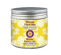 Deve Herbes Pure Mimosa Floral Wax (Acacia mearnsii) 100% Natural Therapeutic Grade 50gm