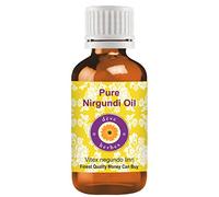 Deve Herbes Pure Nirgundi Oil (Vitex negundo Linn) Non-Sticky | Non-Greasy | for Hair, Skin, Massage & DIY Use 100ml
