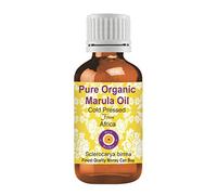 Deve Herbes Pure Organic Marula Oil (Sclerocarya birrea) Cold Pressed Natural Therapeutic Grade 15ml (0.50 oz)