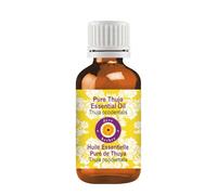 Deve Herbes Pure Thuja Essential Oil (Thuja occidentalis) Steam Distilled 10ml (0.33 oz)