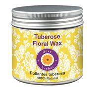 Deve Herbes Pure Tuberose Floral Wax (Poliantes tuberosa) 100% Natural Therapeutic Grade 50gm