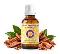 Deve Herbes Rosewood Essential Oil (Dalbergia Sissoo) Pure | Non-Sticky | Non-Greasy | Lightweight | Men & Women | All Skin Types | Steam Distilled 10ml