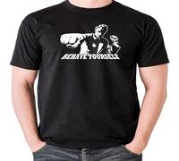 DEVELL Behave Yourself - Movie Inspired T Shirt Black M
