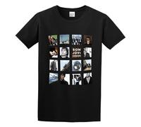 DEVELL Bon Jovi Crush Casual Round Neck T Shirt Black L