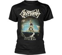 DEVELL Cryptopsy - Cryptopsy 'Blasphemy Made Flesh' G Star T Shirt - Mens Women G Star T Shirt 100 Cotton Black L