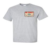 DEVELL Mr Robot Computer Repair T Shirt Grey M