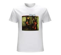 DEVELL Stray Cats Stray Cats Mens Funny T Shirts Round Neck White XL
