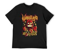 DEVELL Wario Land Halloween T-Shirt Adults & Kids Horror Movie & Gaming T-Shirts Men Black M