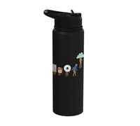 Developer Cloud-Computing Data Engineering Computer Engineer Stainless Steel Insulated Water Bottle