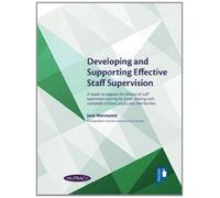 Developing and Supporting Effective Staff Supervision handbook: Written by Jane Wonnacott, 2014 Edition, Publisher: Pavilion Publishing (Brighton) Ltd [Paperback]