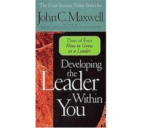 Developing the Leader Within You