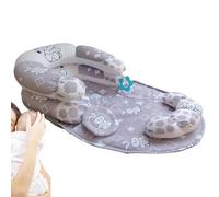 Development Mat - Tummy Time Pad | Early Learning Sensory Cushion, Daycare Activity Center, Physical Growth Milestones Support Interactive Plush Playtime Pad for Boys Girls