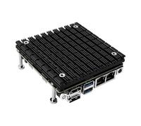 Development Version Micro Firewall Appliance 8GB RAM DDR4 128GB SSD M.2 NVMe,2x2.5G LAN Low Power,Fanless Mini PC J6412(4C/4T),DIY Desktop Computer Soft Router,M.2 WiFi Slot WiFi6,2*HDMI1.4 USB3.0