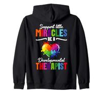 Developmental Therapist Miracles Developmental Therapist Zip Hoodie