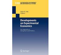 Developments on Experimental Economics : New Ap. Oda<|