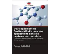 Développement de ferrites NiCuZn pour des applications dans les capteurs de contrainte: Composition de ferrite spinelle pour des applications dans les capteurs