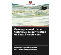 Développement d'une technique de purification de l'eau à faible coût