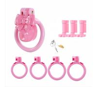Device Chastity Plastic for Men, Cage Cock Lock Lightweight, Male BDSM Bondage Couples Intimate Play Accessory Belt Resin