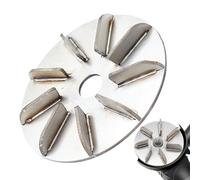 Device for removing animal hair, 9 gears labour-saving tool for hair removal, pet hair remover with scraper disc, for animal care of cocks, hens, cows, sheep in companies and