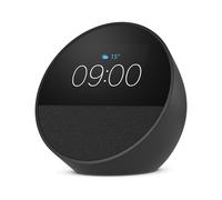 (Device Only, Black) All-new Echo Spot (2024 release), Smart alarm clock with vibrant sound Alexa, Black