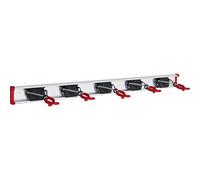 Bruns 750mm Tool Rail with 5 Tool Holders supports up to 80kg