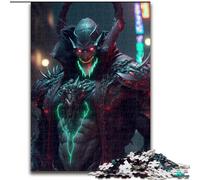 Devil 1000 Piece Jigsaw Puzzles for Adults, Stress Reliever Staycation Kill Time Enhance Love between Couples (26x38cm)