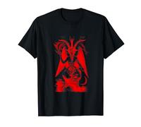 devil and satan 666 Secret Illuminati with blood color T-Shirt
