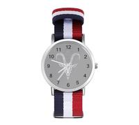 Devil Baphomet Goat Slim Men's Watch Quartz with Nylon Band for Women