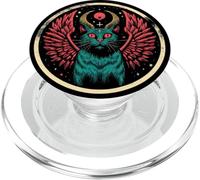 Devil Cat Occult Satanic Baphomet PopSockets PopGrip for MagSafe