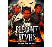 Devil Coloring Book for Adults: 35 Horror Illustrations of Sexy Male Devils