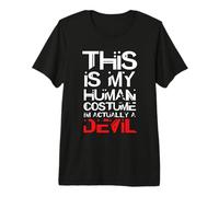 Devil Costume Halloween Satan Lucifer Costume for Devils Premium T-Shirt