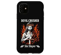 Devil Crusher Sin Slayer Jesus Spiritual Warfare Christian Case for iPhone 11