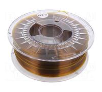 DEVIL DESIGN PETG-1.75-AMBER-TRANSPARENT Filament