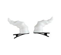 Devil Dragon Horn Hair Clip Barrettes Halloween Cosplay Masquerade Headwear Hairpin Devil Cosplay