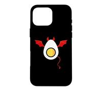 Devil Egg Yolk Food Lover Funny Halloween Party Spooky Humor Case for iPhone 16 Pro Max