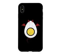 Devil Egg Yolk Food Lover Funny Halloween Party Spooky Humor Case for iPhone XS Max
