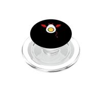 Devil Egg Yolk Food Lover Funny Halloween Party Spooky Humor PopSockets PopGrip for MagSafe