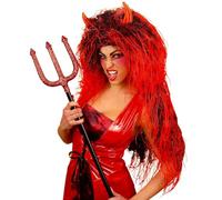 Devil Extra Long In Polybag Wig for Hair Accessory Fancy Dress