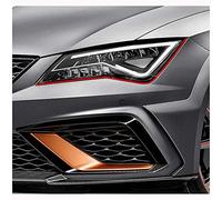 Devil Eye® Headlight Film, Red Decorative Stripes, Flexible for Headlights, Car Accessories, Self-Adhesive KX004 (Compatible with Seat Leon 5F from 2012)