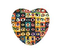 Devil Eyes Car Air Freshener Decorative Hanging Aromatherapy Tablets for Car Trucks Love form