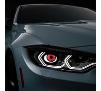Devil Eyes Light for Cars, 2pcs 12V Demon Eye Headlights, Waterproof Red Devil Eye Car Headlights, Funny Eyeball Headlights for All Cars