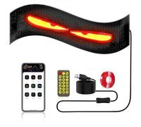 Devil Eyes Light for Trucks and Cars, 1PCS Full Color Dynamic Flexible LED Programmable Display,DIY Programmable Devil Eyes with App Control Remote, for Car,Party, 12 * 59.5cm/4.7 * 23.4in