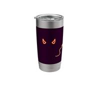 Devil Eyes Minimal Dark Aesthetic Stainless Steel Insulated Tumbler