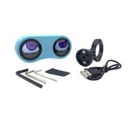 Devil Eyes Motorcycle Rear Light Waterproof Led For Night Riding Lens Dynamic Pupils Modification Headlight Remote F1V1