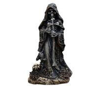 Devil Figurine -Halloween Dwarf Skull | Devils Descent Statue | Halloween Cross Devil Descent Figurine | Sculpture Resin Crafts with Fine Skeleton Texture for Living Room, Work Area, Garden, Bedroo
