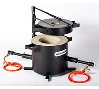 DEVIL-FORGE Gas Metal Melting Furnace FB3H Kit - 20Kg, 2 DFC Burners (360.000 BTU), Crucible, Gloves, Foundry, Jewelers, Metalsmiths, Refiners 2642°F / 1450°C Brass, Copper PREMIUM