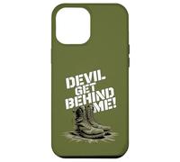 Devil Get Behind Me/Combat Boots Case for iPhone 12 Pro Max