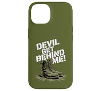 Devil Get Behind Me/Combat Boots Case for iPhone 14