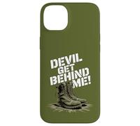 Devil Get Behind Me/Combat Boots Case for iPhone 14 Plus
